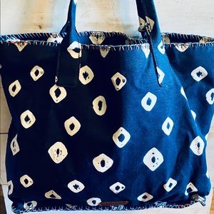 Lucky Brand Boho Batik Tote Bag